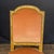 Orange 19th Century Giltwood and Mohair Side Chairs From Salon Set -a Pair For Sale - Image 8 of 12