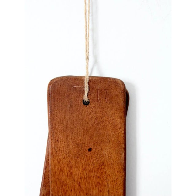 Antique Wooden Stocking Stretchers For Sale - Image 4 of 6