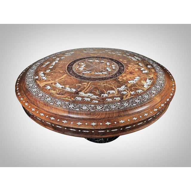 Antique Anglo-Indian Table, 1880 For Sale - Image 13 of 18