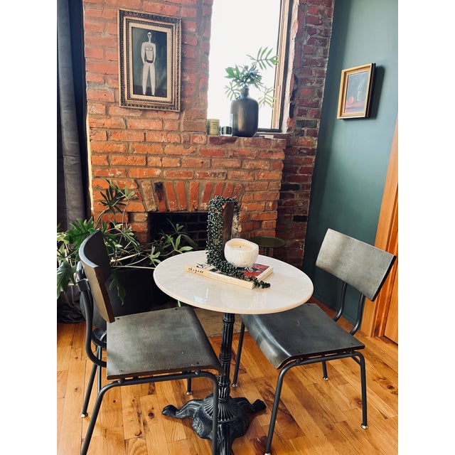 Mid-Century Modern Mid-Century Modern Cylindrical Bronze Vase For Sale - Image 3 of 6