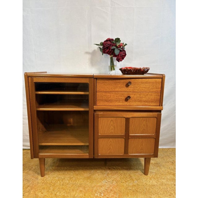 Mid-Century Teak Music Cabinet from Nathan, 1960s For Sale - Image 11 of 12