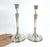Elegant pair of Antique 1806 Austrian Silver Candlesticks 13th Loth. .812. These beauties would enhance any table.