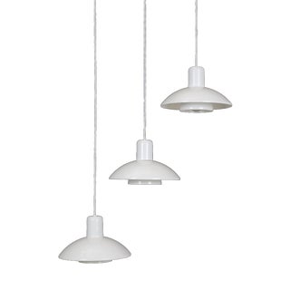 Modern Danish Pendant Lamps by E.S. Horn, 1970s, Set of 3 For Sale