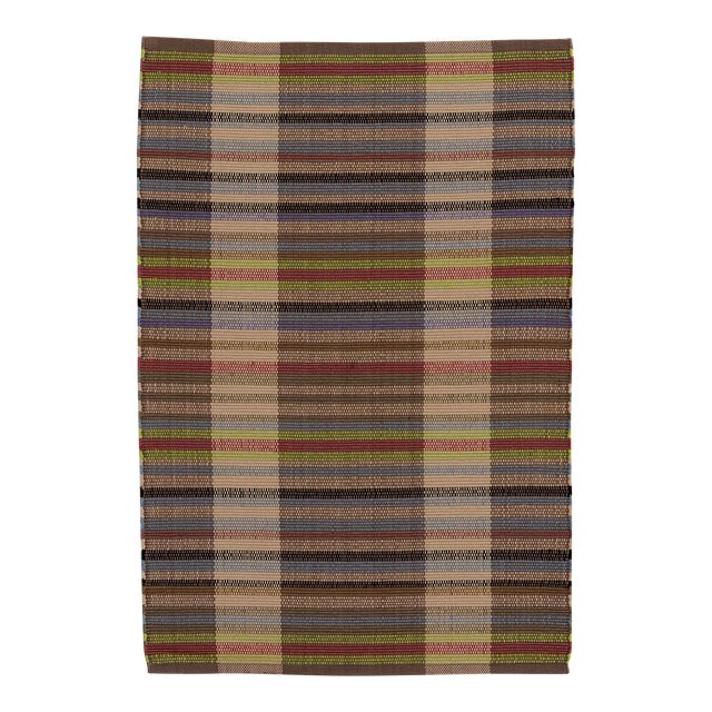 Dash & Albert by Annie Selke Swedish Rag Indoor/Outdoor Rug, 3' x 5' For Sale