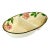 Mid-Century Americana Boho Chic Franciscan Desert Rose Oval Divided Serving Bowl For Sale