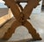 Oak Farmhouse Dining Table, 1925 For Sale - Image 9 of 10