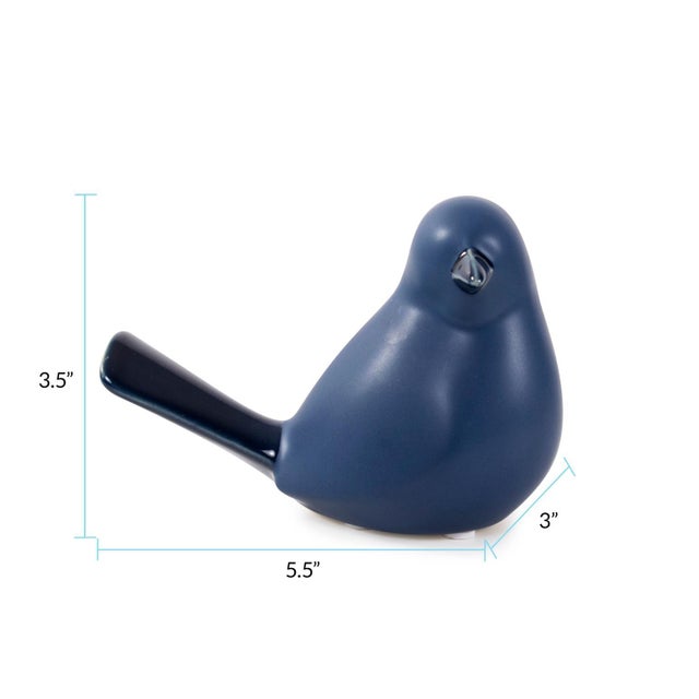 Contemporary Delft Blue Bird For Sale - Image 3 of 11