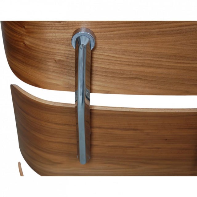 Set of Lounge Chair and Ottoman in Nubia Fabric by Charles and Ray Eames For Sale - Image 9 of 18