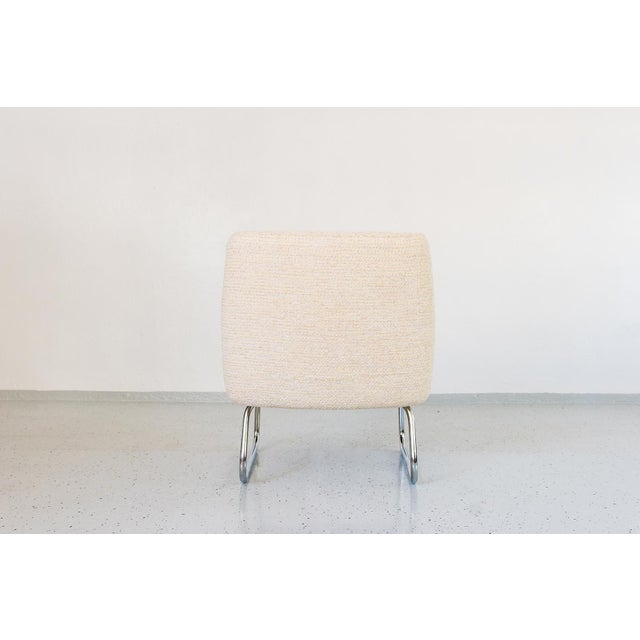 1970s Vintage Sled Base Armchair, Germany, 1970s For Sale - Image 5 of 14