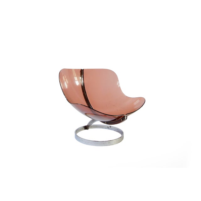 Metal Sphere Lounge Chair by Boris Tabacoff for Mobilier Modulaire Moderne, France, 1971 For Sale - Image 7 of 7