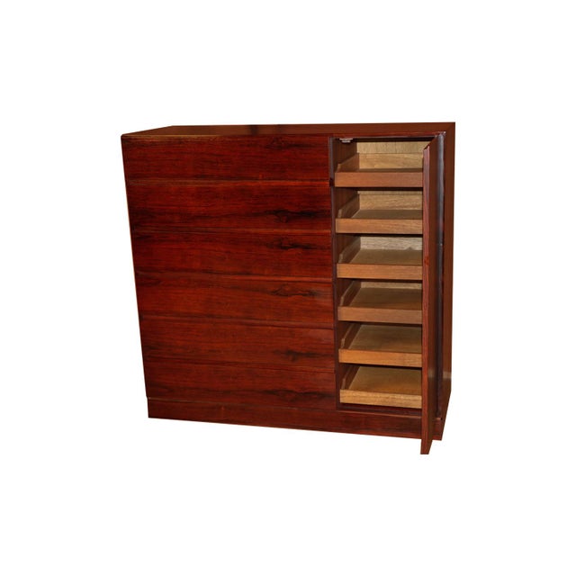 Danish Mid Century Arne Wahl Iversen Rosewood Dresser For Sale In Baltimore - Image 6 of 10