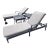 Restoration Hardware Antibes Zinc Chaise Lounge Chairs With Cushions ($1500 for Pair $750 Each) For Sale
