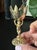 Vintage Renaissance Style Cherub/ Putti Gold Plated Metal Candle Holders, Eggs Cups - A Pair For Sale - Image 12 of 12