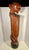 Tribal Vintage Bali Tribal Figural Carved Wooden Fertility Slit Drum Red Painted 38”h For Sale - Image 3 of 10