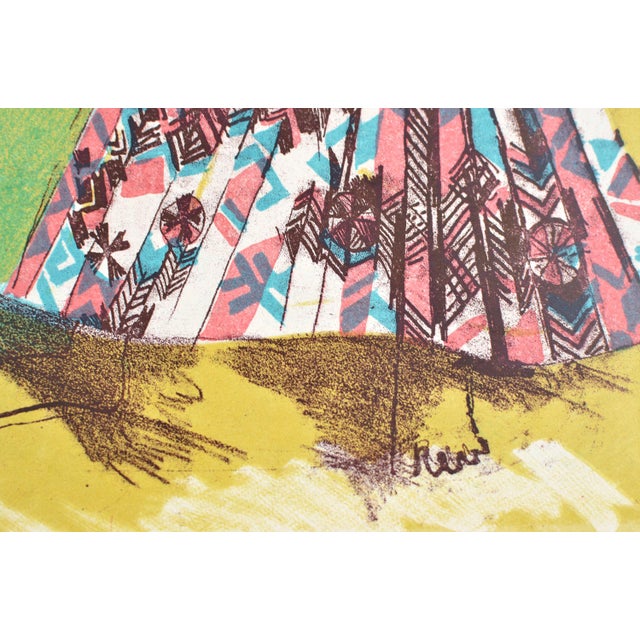 Malda Muizule, Abstract Composition, 1986, Lithograph For Sale - Image 3 of 8