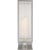 York 16" Single Box Sconce in Polished Nickel with Clear Ribbed Glass Designer: Barbara Barry Finish: Polished Nickel...