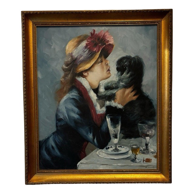 After Renoir, Luncheon On The Boating Park, Oil Painting on Canvas For Sale