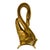 Virginia Metalcrafters 1990s Virginia Metalcrafters Historic Charleston Solid Brass Swan Doorstop - 15" For Sale - Image 4 of 8