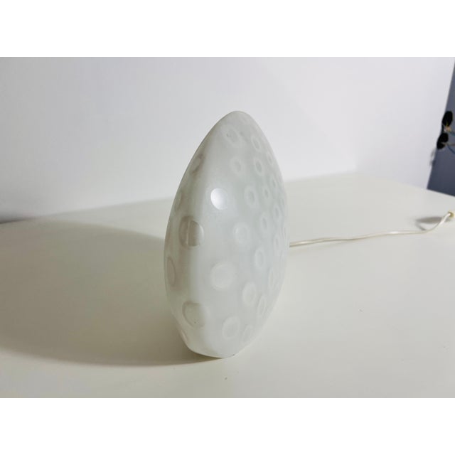 Mid-Century Glass Table Lamp by Peill & Putzler, 1970s, Germany For Sale - Image 9 of 10