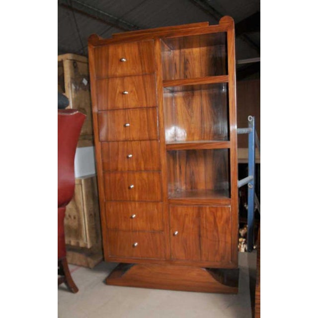 Art Deco Rosewood Bookcase For Sale - Image 6 of 9