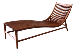 Agatha Chaise Attributed to Chistophe Pillet C. 2018 Sculpted Cherry