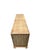 Late 20th Century Postmodern Burlwood & Fluted Door Nightstands With Matching Dresser, 3 Pieces For Sale - Image 10 of 12