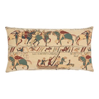 Bayeux Tapestry Cushion With Feather Filler - 33x60cm For Sale