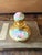 1900 - 1909 Antique Circa 1900 P H Leonard Vienna Austria Hand Painted Rose Perfume Bottle Gold Gilt For Sale - Image 5 of 10
