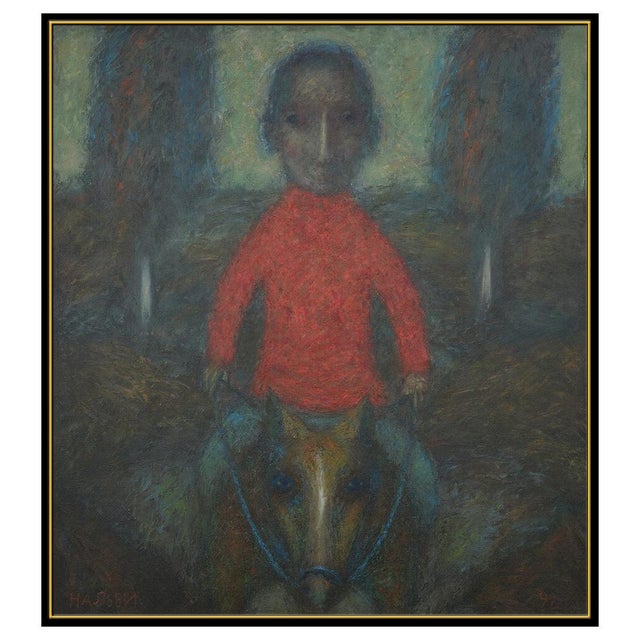 Abstract Expressionism 1990s Galloping in the Fields, Nalbi Bugashev For Sale - Image 3 of 6