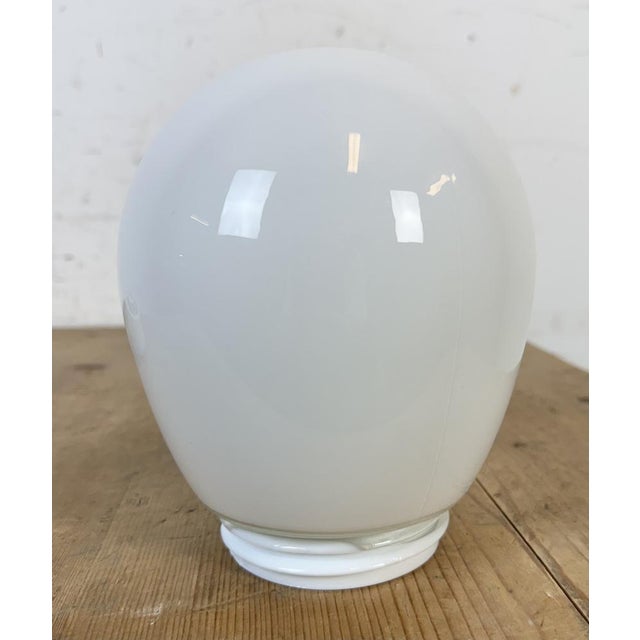 Ceramic Vintage White Porcelain Ceiling Light, 1970s For Sale - Image 7 of 11