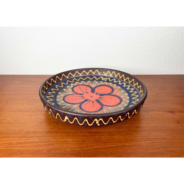 Mid-Century West German Pottery WGP Bowl from Silberdistel, 1960s For Sale - Image 18 of 18