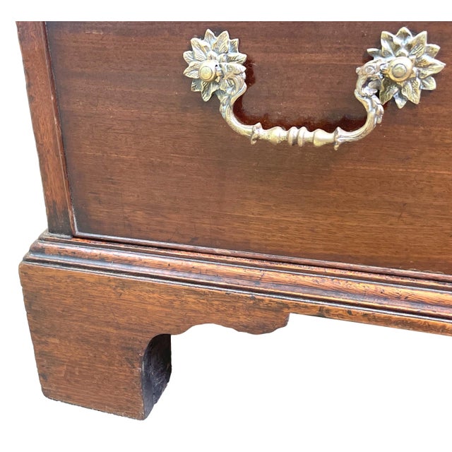 Small Georgian Mahogany Bureau Bookcase, 1740 For Sale - Image 14 of 16