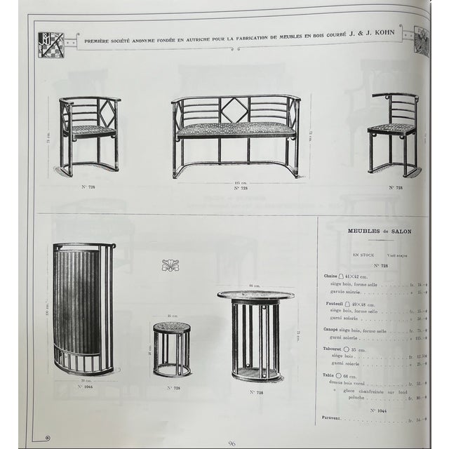 Item: 4 art nouveau stools design: josef hoffmann / gustav siegel (vienna, circa 1905) model number: 728 s manufacturer:...