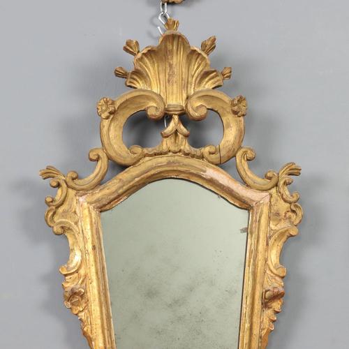 Wood Carved and Gilded Wooden Frames, Set of 4 For Sale - Image 7 of 15