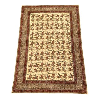 Mid-20th Century Kalamkar Rug For Sale