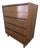 Kroehler Vintage Mid-Century Modern Tall Dresser For Sale