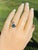 The Victiore: Ladies Mid Century Modern Topaz and Diamond Ring in 14K Gold. Crafted in 14 karat yellow gold, this ladies'...