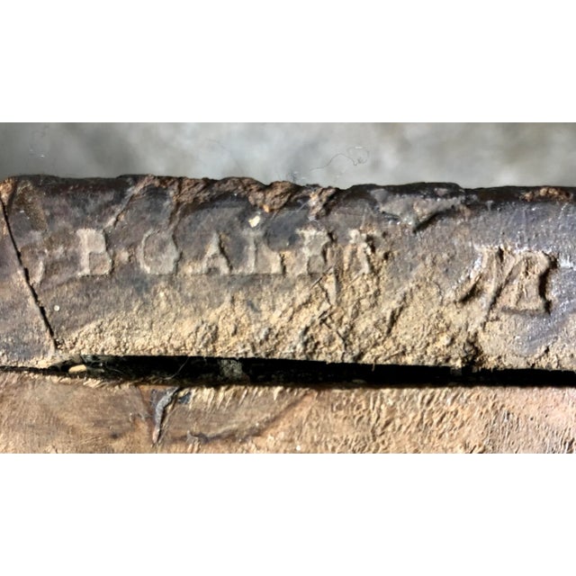 Louis XV Curved Buffet in Marquetry from J.B GALET For Sale - Image 13 of 14