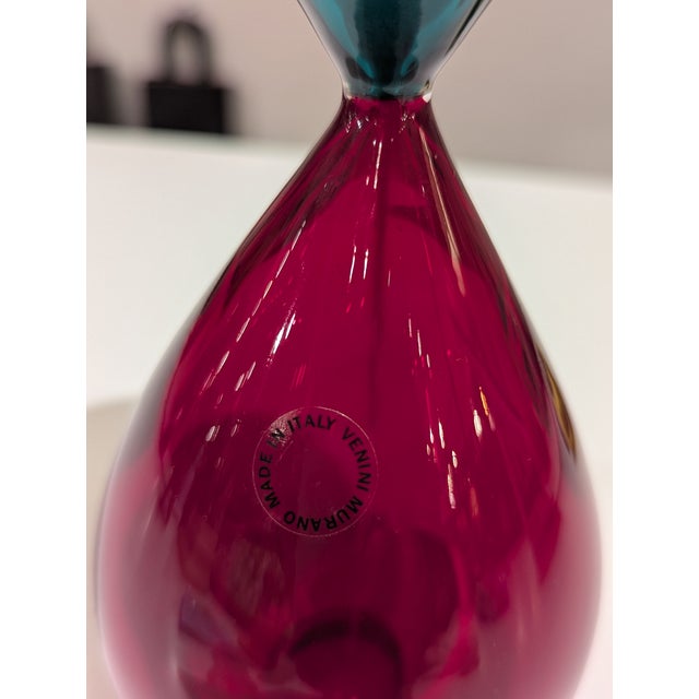 Venini Venini Hourglass Clessidra–Style Incalmo For Sale - Image 4 of 6