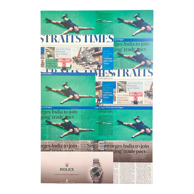 Heman Chong | the Straits Times, Tuesday, September 10, 2019 Digital Uv Print on Canvas For Sale