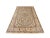 Rug from the 1960s made in the Middle East. High-quality Flor with cream-colored stock and a central medallion. Features:...