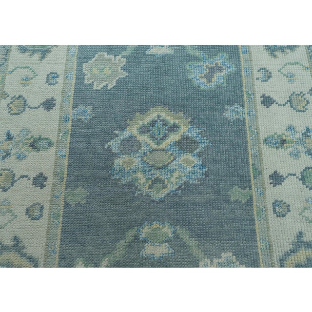 Early 21st Century Turkish Oushak Rug 2'9" x 11'4" #19193 For Sale - Image 5 of 8