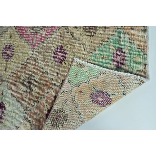 Anatolian Geometric Design Runner Rug, 1960s, in Flawless conditions. Designed 1960 to 1969