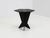 1940s French Art Deco Cubist Side Table in Black Carved Slate Stone, 1940s For Sale - Image 5 of 5