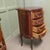 Wood French Louis XV Style Bow Front Bedside Chests of Drawers, 1920, Set of 2 For Sale - Image 7 of 8