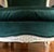 Mid-20th Century French Provincial Wingback Chair in Kravet Peacock Blue Velvet For Sale - Image 14 of 18