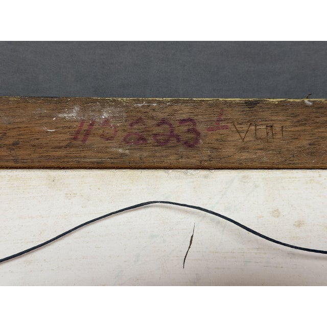 Richard Stone Reeves, Óleo Tabla, 1982, Oil on Board For Sale - Image 7 of 9