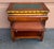 Wood Vintage GuildMaster Campaign Style Accent Chest With Leather Top For Sale - Image 7 of 12