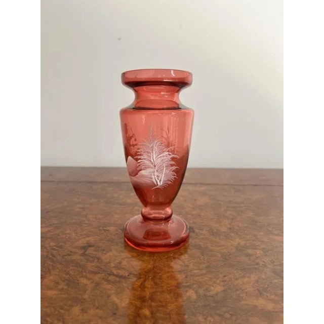Late 19th Century Small Antique Victorian Vase, 1880s For Sale - Image 5 of 6