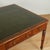 Brass Antique George IV Leather Top Partners Desk For Sale - Image 8 of 17